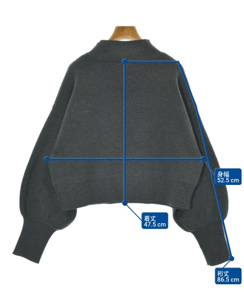 JEANASIS（ジーナシス）ニット・セーター グレー サイズ:F レディース/2200668556033