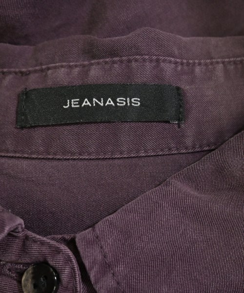 JEANASIS（ジーナシス）カジュアルシャツ 紫 サイズ:F レディース/2200672618055
