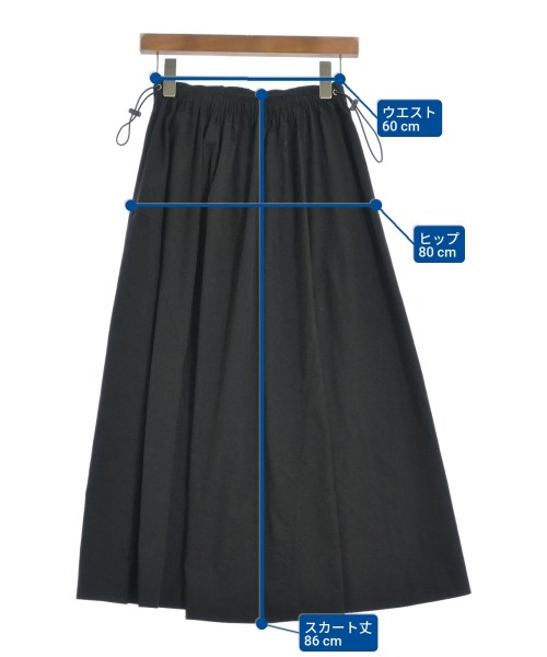 JEANASIS（ジーナシス）ロング・マキシ丈スカート 黒 サイズ:F レディース/2200669056051