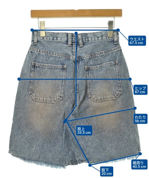 JEANASIS（ジーナシス）ショートパンツ 青 サイズ:S レディース/2200672458040