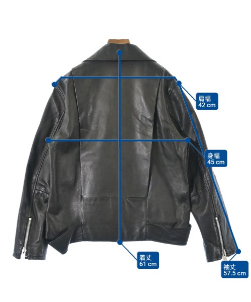 JEANASIS（ジーナシス）ライダース 黒 サイズ:F レディース/2200670582013