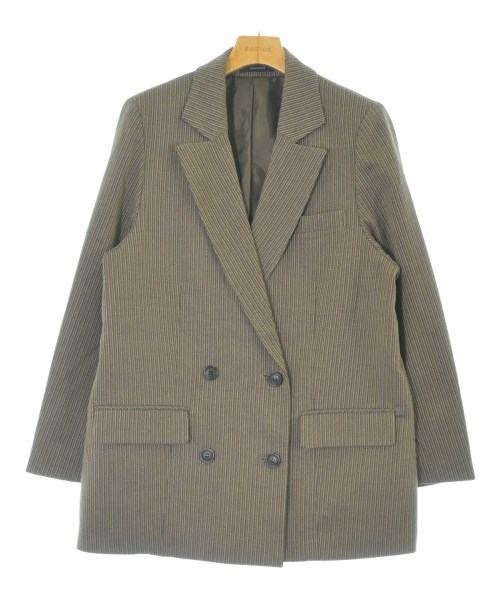 JEANASIS(ジーナシス)テーラードジャケット 茶 サイズ:F/2200674250123