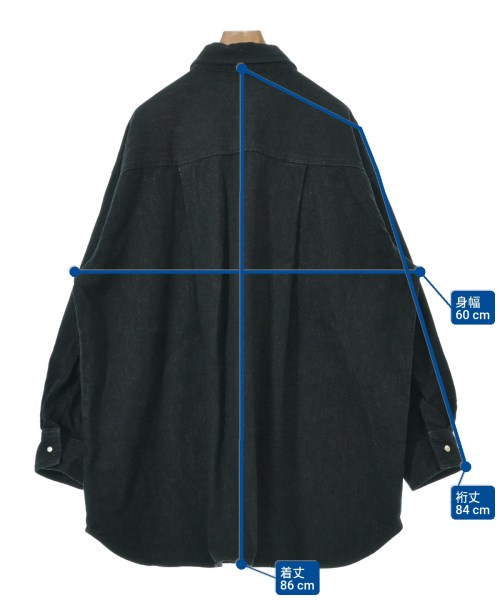 JEANASIS（ジーナシス）カジュアルシャツ 紺 サイズ:F レディース/2200674296015