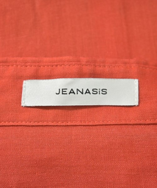 JEANASIS（ジーナシス）カジュアルシャツ 赤 サイズ:F レディース/2200672151033