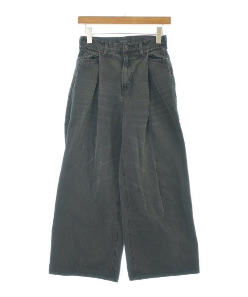 JEANASIS(ジーナシス)デニムパンツ 黒 サイズ:S/2200674111011