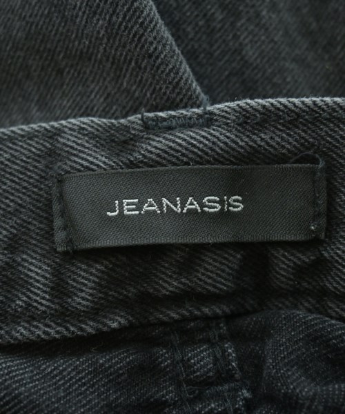 JEANASIS（ジーナシス）デニムパンツ 黒 サイズ:S レディース/2200674111011