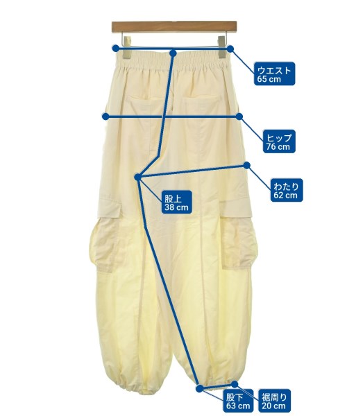 JEANASIS（ジーナシス）カーゴパンツ ベージュ サイズ:S レディース/2200676384031