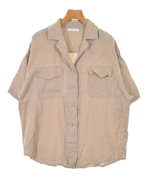 JEANASIS(ジーナシス)カジュアルシャツ ベージュ サイズ:F/2200673127037