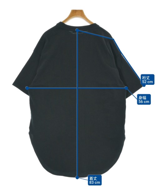 JEANASIS（ジーナシス）Tシャツ・カットソー 黒 サイズ:F レディース/2200674623019