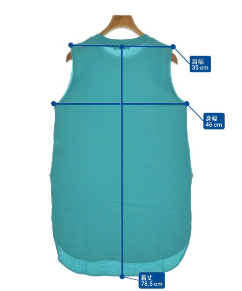 JEANASIS（ジーナシス）ノースリーブ 青 サイズ:F レディース/2200676116069