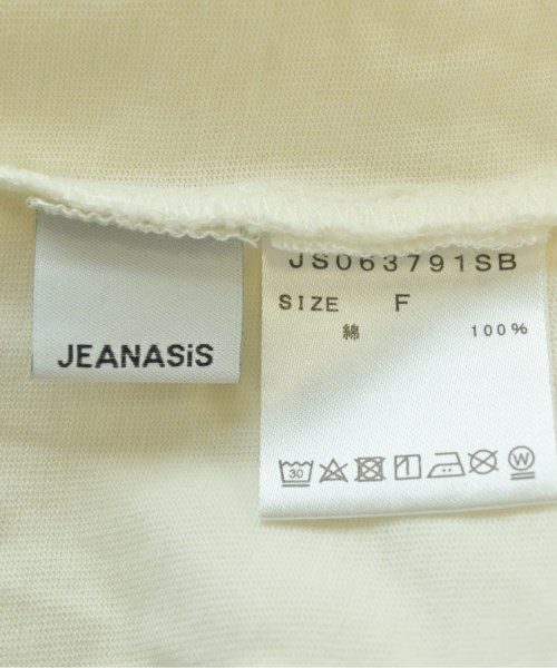 JEANASIS（ジーナシス）Tシャツ・カットソー 白 サイズ:F レディース/2200679189046