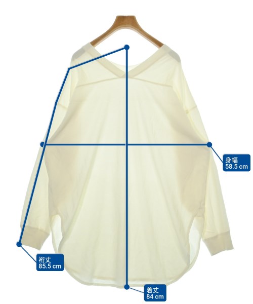 JEANASIS（ジーナシス）Tシャツ・カットソー 白 サイズ:F レディース/2200679189046