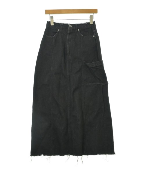 JEANASIS(ジーナシス)ロング・マキシ丈スカート 黒 サイズ:F/2200674110151