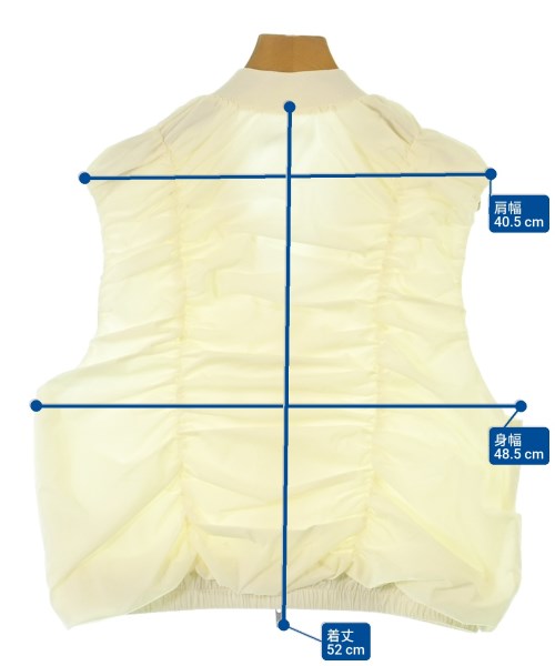 JEANASIS（ジーナシス）ミリタリーブルゾン 白 サイズ:F レディース/2200679298014