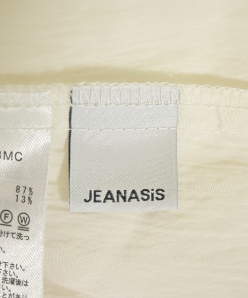 JEANASIS（ジーナシス）ブラウス 白 サイズ:F レディース/2200675353076