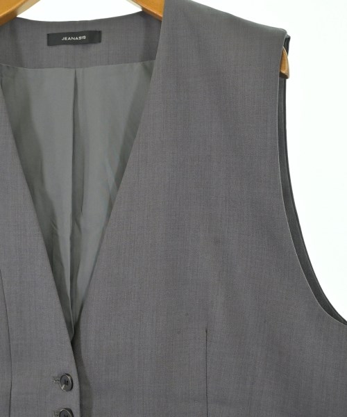 JEANASIS（ジーナシス）ベスト グレー サイズ:F レディース/2200679574071