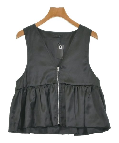 JEANASIS(ジーナシス)ベスト 黒 サイズ:F/2200679457138