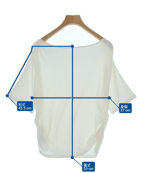 JEANASIS（ジーナシス）Tシャツ・カットソー 白 サイズ:F レディース/2200698446090