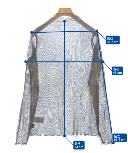 JEANASIS（ジーナシス）Tシャツ・カットソー 茶 サイズ:F レディース/2200654929070