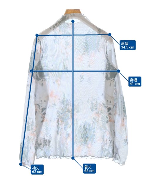 JEANASIS（ジーナシス）Tシャツ・カットソー 青 サイズ:F レディース/2200654929087