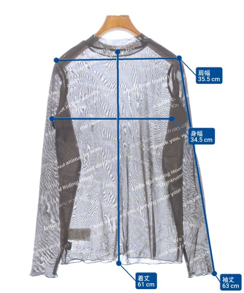 JEANASIS（ジーナシス）Tシャツ・カットソー 茶 サイズ:F レディース/2200654929094