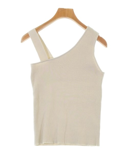 JEANASIS(ジーナシス)ノースリーブ 白 サイズ:F/2200649292134