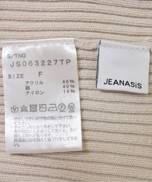 JEANASIS（ジーナシス）ノースリーブ 白 サイズ:F レディース/2200649292134