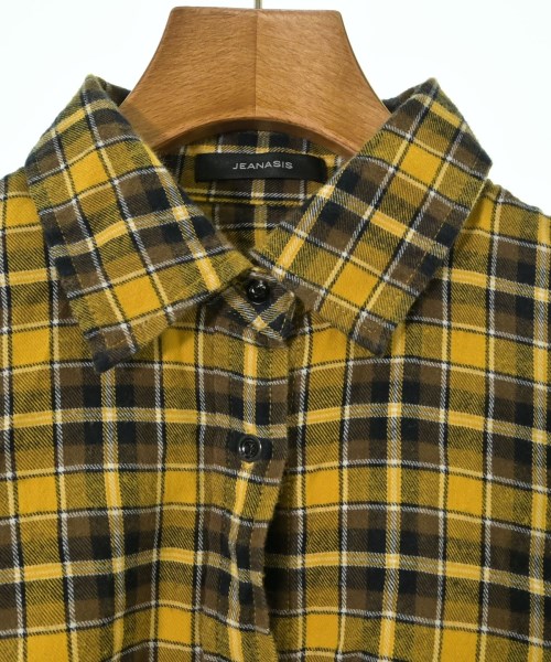 JEANASIS（ジーナシス）カジュアルシャツ 黄 サイズ:F レディース/2200645610024