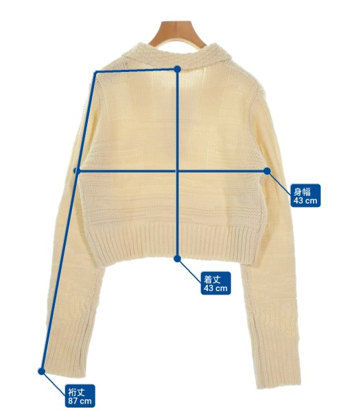 JEANASIS（ジーナシス）ニット・セーター 白 サイズ:F レディース/2200647756065