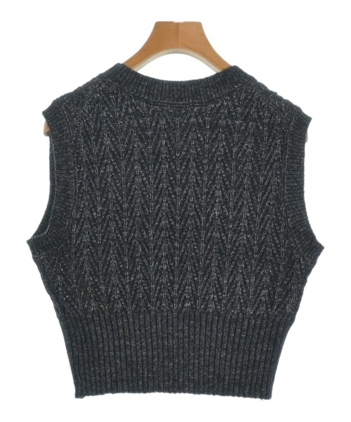 JEANASIS（ジーナシス）ベスト 黒 サイズ:F レディース/2200647756072