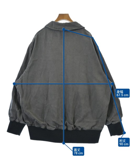 JEANASIS（ジーナシス）ミリタリーブルゾン グレー サイズ:F レディース/2200647756089