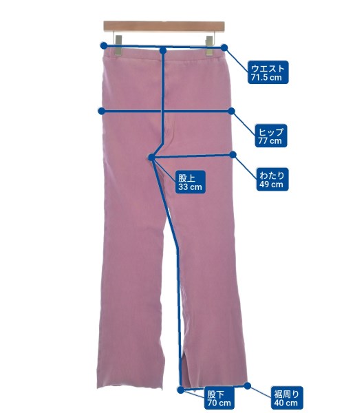 JEANASIS（ジーナシス）スウェットパンツ 紫 サイズ:F レディース/2200657029128