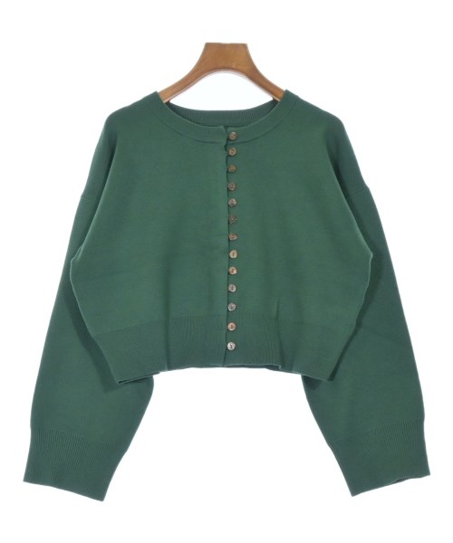 JEANASIS(ジーナシス)カーディガン 緑 サイズ:F/2200652938043