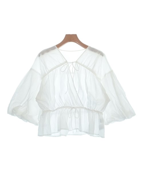 JEANASIS(ジーナシス)ブラウス 白 サイズ:F/2200654589144