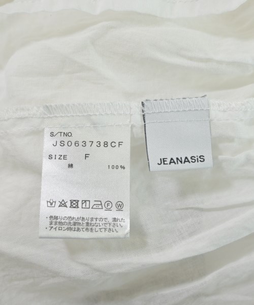 JEANASIS（ジーナシス）ブラウス 白 サイズ:F レディース/2200654589144