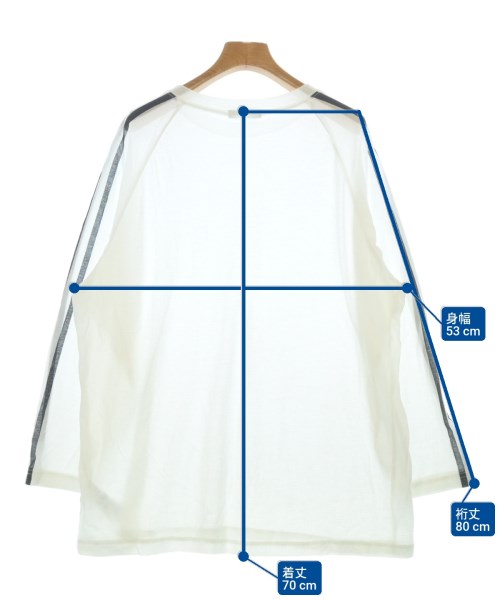 JEANASIS（ジーナシス）Tシャツ・カットソー 白 サイズ:F レディース/2200659769060