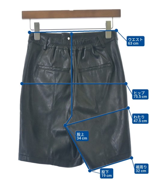 JEANASIS（ジーナシス）ショートパンツ 黒 サイズ:F レディース/2200657070052