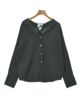 JEANASIS（ジーナシス）カジュアルシャツ 黒 サイズ:F レディース/2200637878098