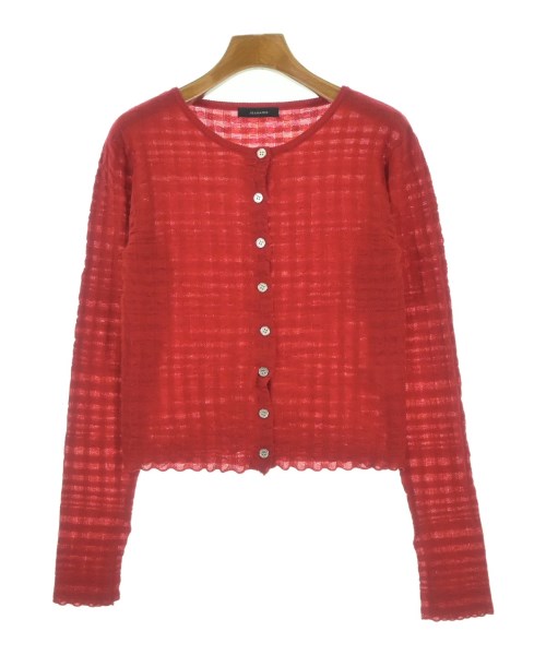 JEANASIS(ジーナシス)カーディガン 赤 サイズ:F/2200638831023