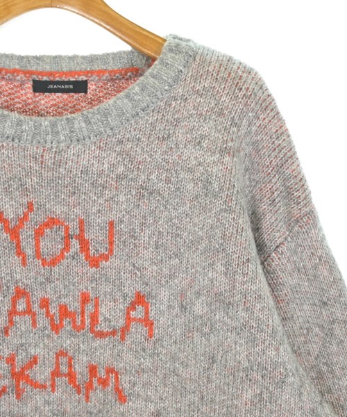 JEANASIS（ジーナシス）ニット・セーター グレー サイズ:F レディース/2200639431017