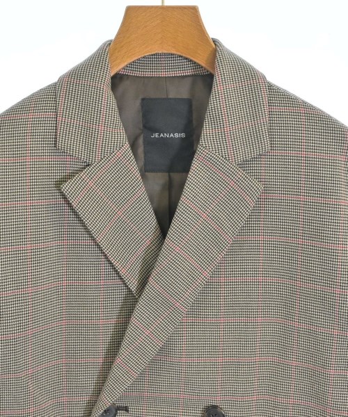 JEANASIS（ジーナシス）テーラードジャケット 茶 サイズ:F レディース/2200646973319