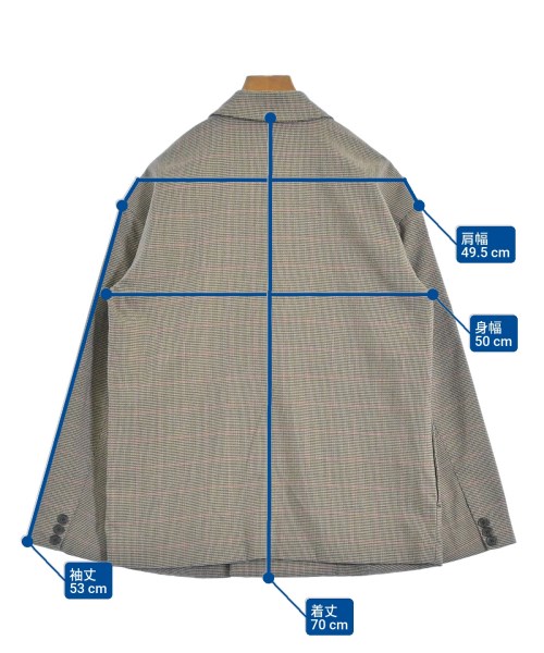 JEANASIS（ジーナシス）テーラードジャケット 茶 サイズ:F レディース/2200646973319