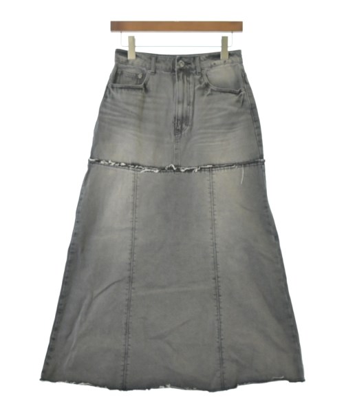 JEANASIS(ジーナシス)ロング・マキシ丈スカート グレー サイズ:M/2200646973333