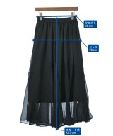 JEANASIS（ジーナシス）ロング・マキシ丈スカート 黒 サイズ:F レディース/2200653255057