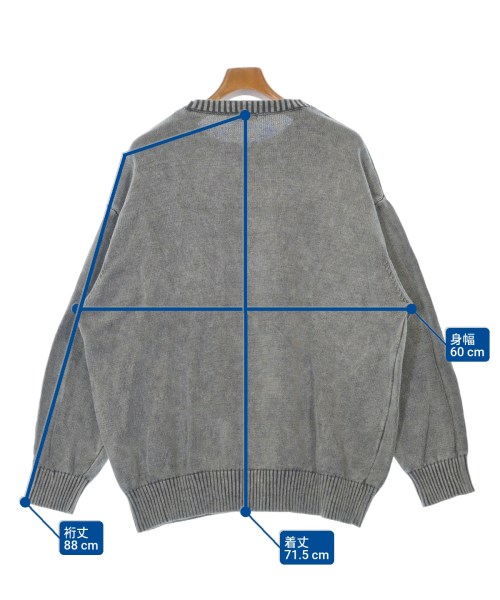 JEANASIS（ジーナシス）ニット・セーター グレー サイズ:F レディース/2200646808123