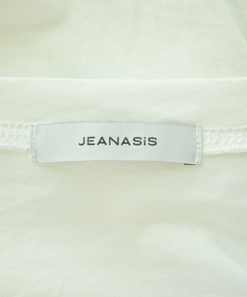JEANASIS（ジーナシス）Tシャツ・カットソー 白 サイズ:F レディース/2200703793089