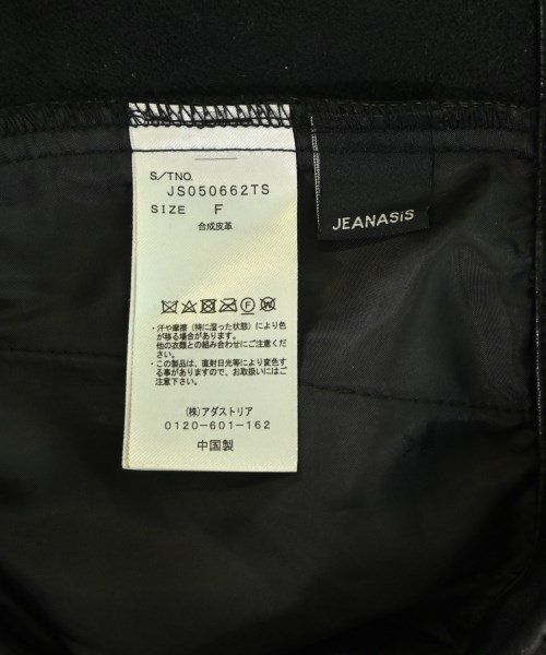 JEANASIS（ジーナシス）ショートパンツ 黒 サイズ:F レディース/2200700382088