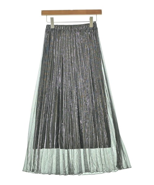 JEANASIS(ジーナシス)ロング・マキシ丈スカート シルバー サイズ:F/2200662247302