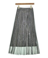 JEANASIS（ジーナシス）ロング・マキシ丈スカート シルバー サイズ:F レディース/2200662247302