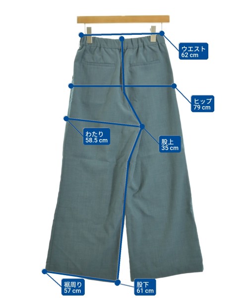 JEANASIS（ジーナシス）スラックス 緑 サイズ:F レディース/2200662247326